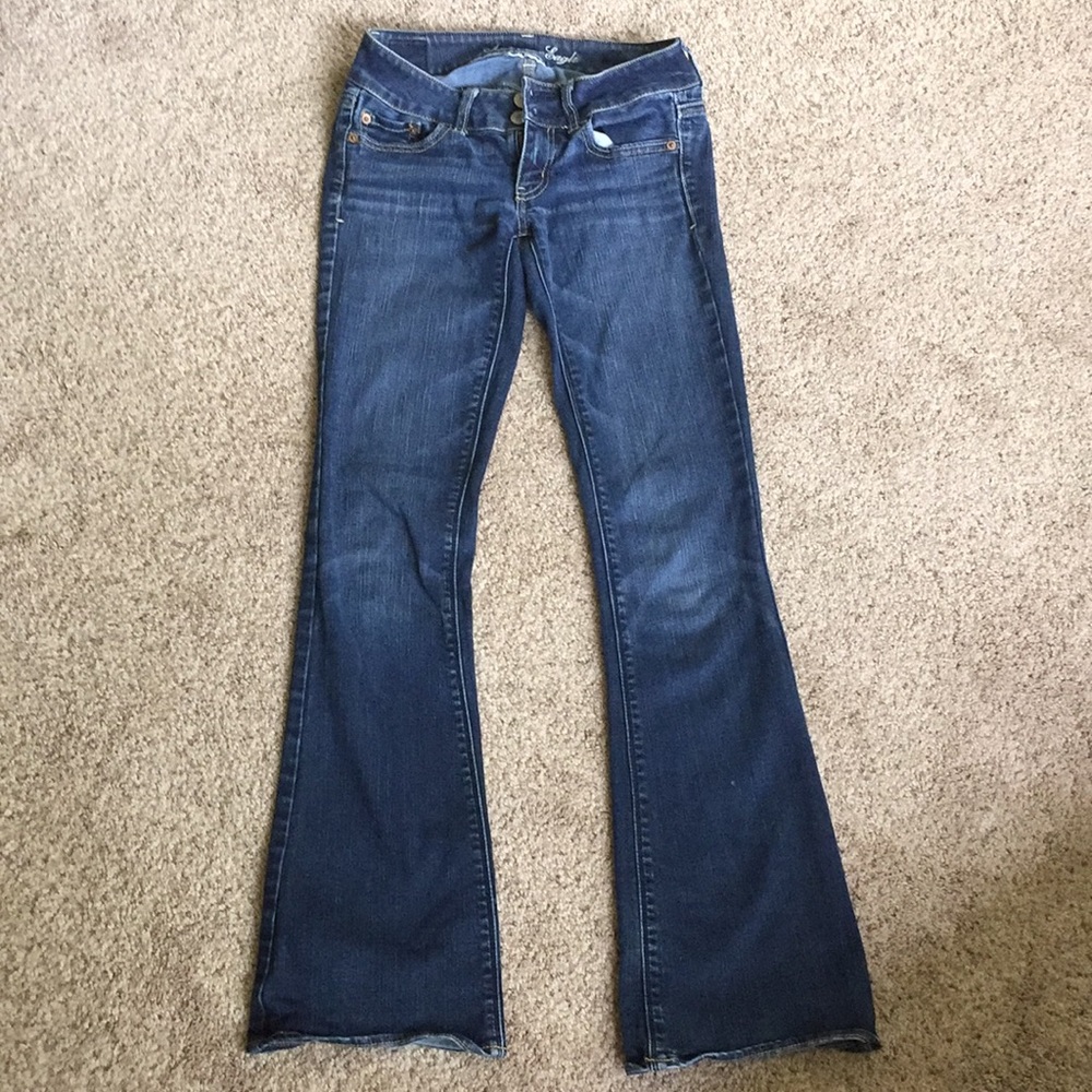 Boot cut women’s American eagle jeans